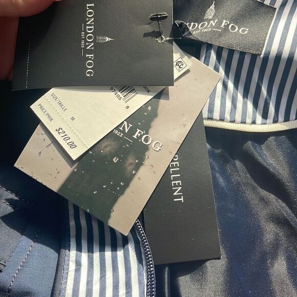 London Fog NEW Trench Coat Medium - Picture 3 of 5